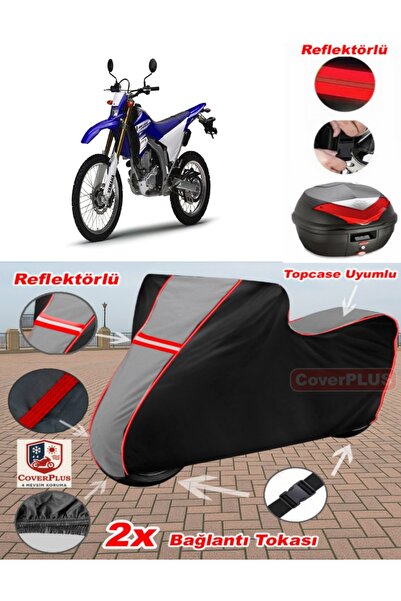 CoverPlus Yamaha Wr 250 R Tarpaulin Topcase Compatible Motorcycle Tarpaulin (...