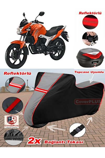 CoverPlus Lifan LF150T-9R القماش المشمع Topcase متوافق مع القماش المشمع للدرا...