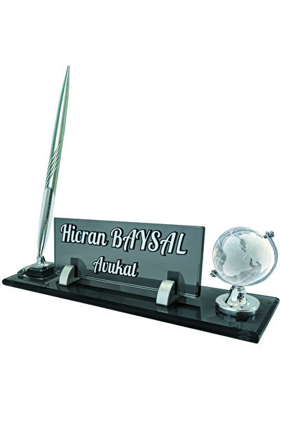 Sentez Masa Üstü İsimlik Masaüstü Isimlik Dünya Masa Isimliği