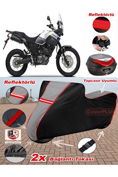 CoverPlus Yamaha Xtz 660Za Tenere Tarpaulin Topcase Compatible Motorcycle Tar...