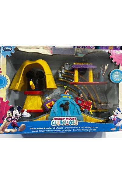 Disney Collection Tren Yollu Mickey Tren Seti