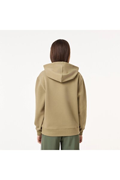 Lacoste Kadın Bej Sweatshirt