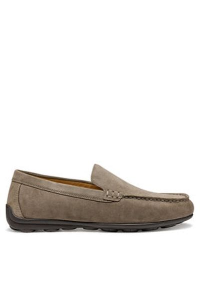 Geox men's moccasins U55HYA-00022 grey