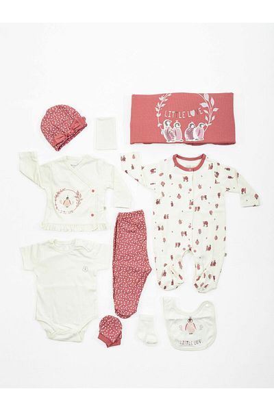 Biorganic Organic Penguin 10-Piece Hospital Discharge Set