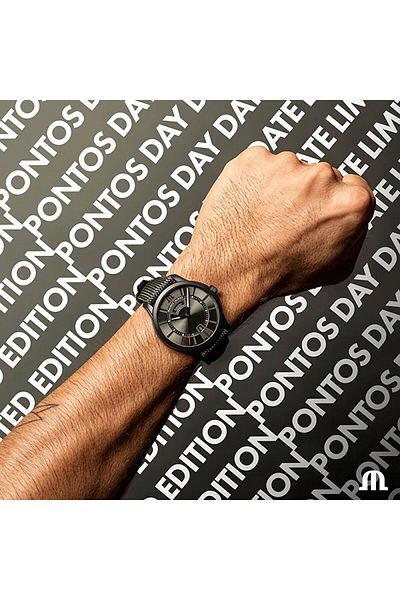 Maurice Lacroix Result Longer: Pontos Day Date Limited Edition Pt6358-Dlb04-630-5 Ml-Pt6358Dlb04630-5