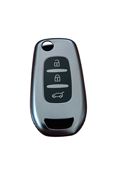 Oto Aksesuarcım Husă pentru chei de mașină din silicon compatibilă cu cheia R...