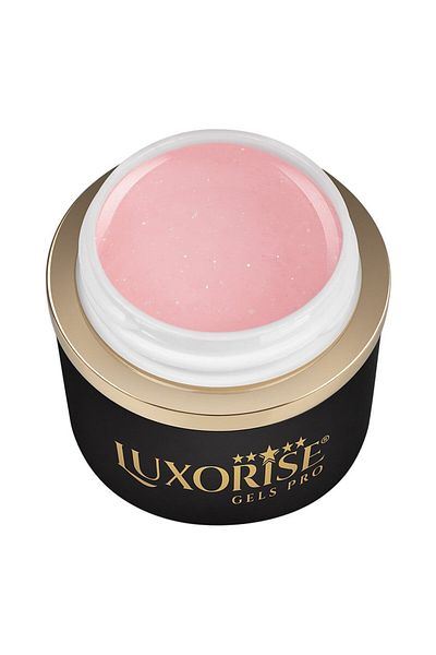 LUXORISE Gel UV pentru extensii de unghii Revoflex 15ml, fard strălucitor