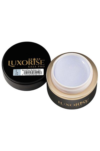 LUXORISE RevoFlex LUXORISE Gel UV pentru unghii, 15 ml, albastru perlat