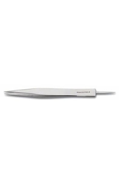 RubyBoutiques M-233 Textile Tweezers with Needle - Stainless Steel - Blc3168-9085