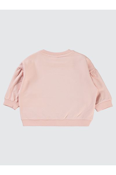 Tom and Jerry Tom and Jerry Baby Girl Sweatshirt - 6-18 Months Salmon