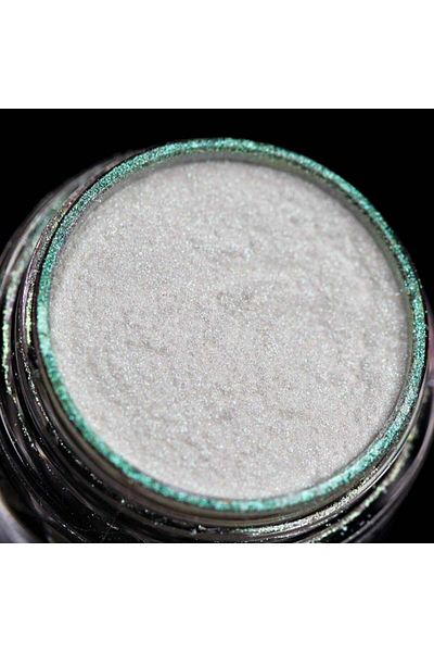 Kajol Beauty Pigment PK13 (translucent white with light green iridescence) Duochrome for makeup KAJOL Beauty, 1g