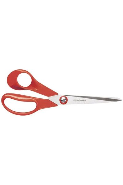 Oneol Yayınevi 9850 M207 Left Hand Fabric Leather and Cardboard Scissors No: 85 Inch / 21 cm - Stainless Steel - 1Ol9152-4657