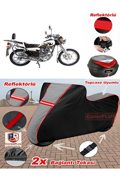 CoverPlus Arora AR 200-16C Jaguar Tarpaulin Topcase متوافق مع القماش المشمع ل...