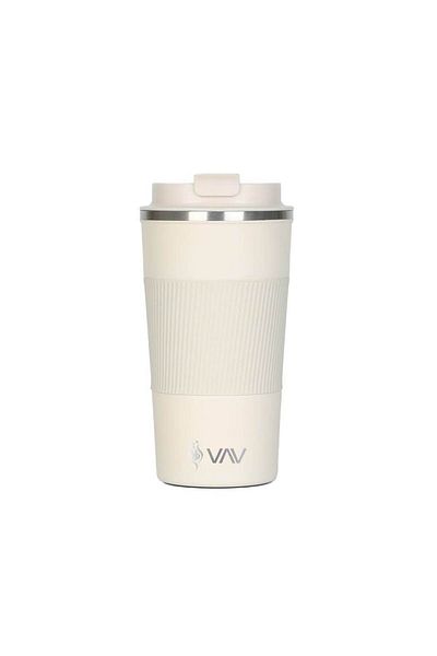 VAV GET Stainless Steel Travel Coffee Mug – 510ml Vacuum Insulated Tumbler for Hot & Cold Drinks