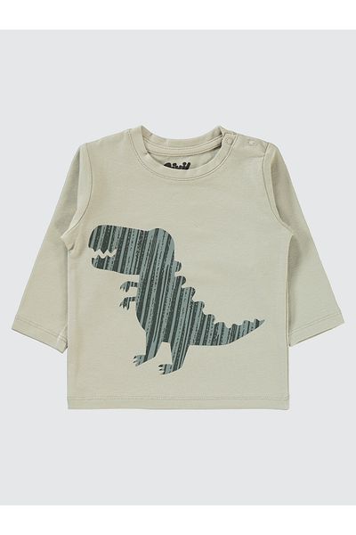 Civil Baby Baby Boy Sweatshirt 6-18 Months Stone Color