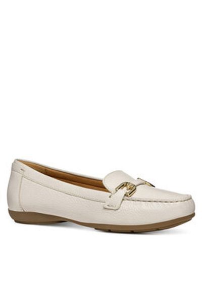 Geox women's moccasins D84BMA-00046 natural
