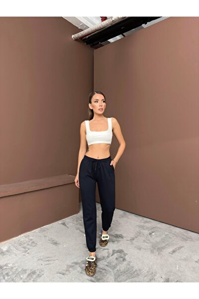 Jeevee Синій джерсі з еластичними манжетами та капюшоном, чотири сезони, джог...