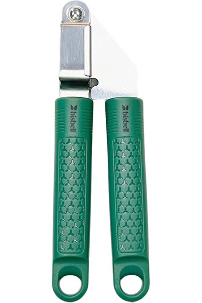 Bisbell مكبس ثوم سولو من الفولاذ المقاوم للصدأ، أخضر، مكبس ثوم، سلسلة سولو الخضراء، BB3725