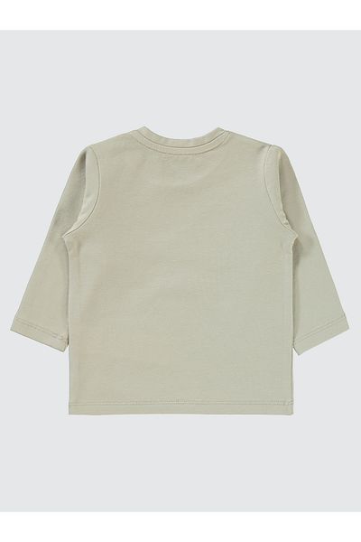 Civil Baby Baby Boy Sweatshirt 6-18 Months Stone Color
