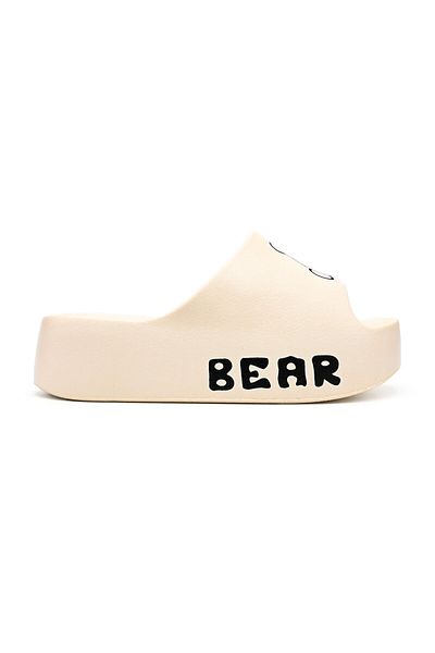 Tmall Women's Slippers, With Platform, Foam, Pd1029, Beige