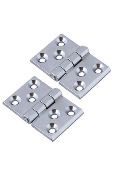 flores Balama din metal pentru vestiar, crom lucios, 50 x 76 mm, 2 buc / set