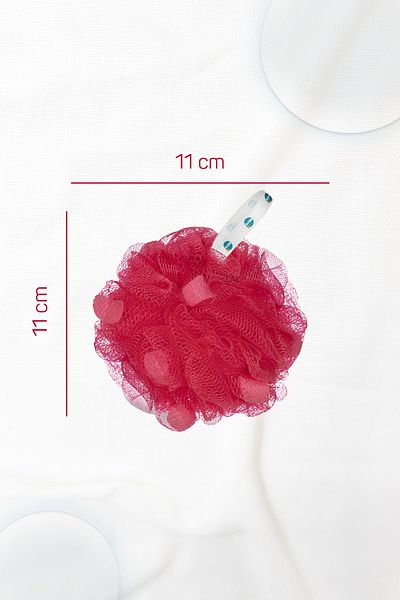 Balmy 2 Pack Strawberry Soap Pom Pom Loofah - Bath Loofah