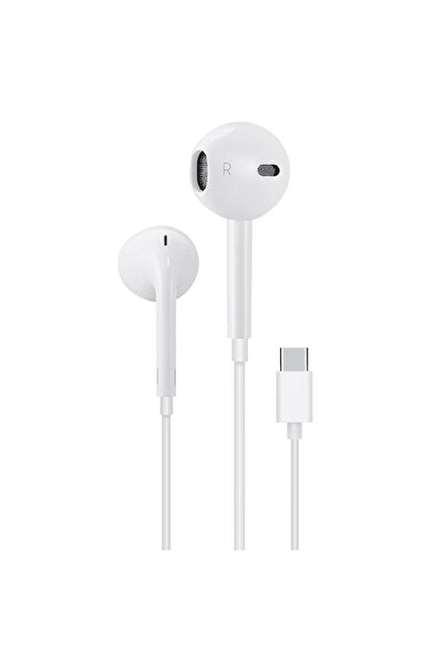 Nettech NT-HS10 Type-C Girişli Kulak İçi Kulaklık (Beyaz)