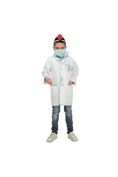 KidMania Doctor Mario costume with accessories for children 116-128 cm 5-7 years