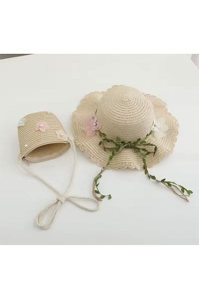 My Easy Shop Set de costum de pălărie și geantă pentru fete de vară