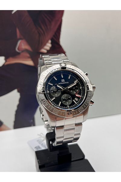 Momentus Steel Sports Men's Wristwatch 10 Atm Waterproof