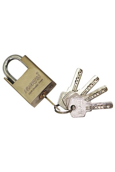 flores Fingerprint padlock 75 mm