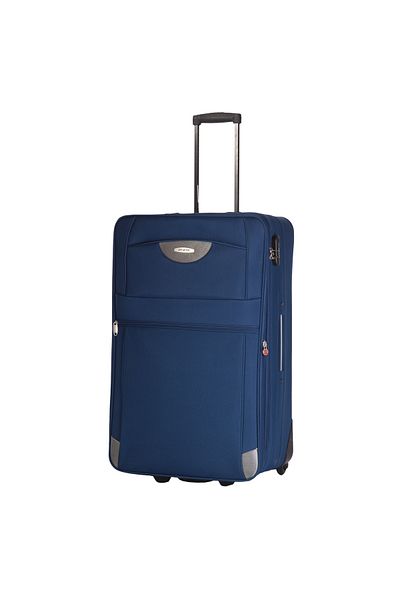 Lamonza Atlanta trolley 74x46x27 cm, 3.4 kg, expandable 30%, blue