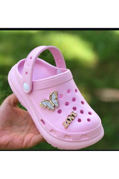 Pandalina Girl's Sandals Shiny Stone Non-Slip Sole Pool Sea Shoes