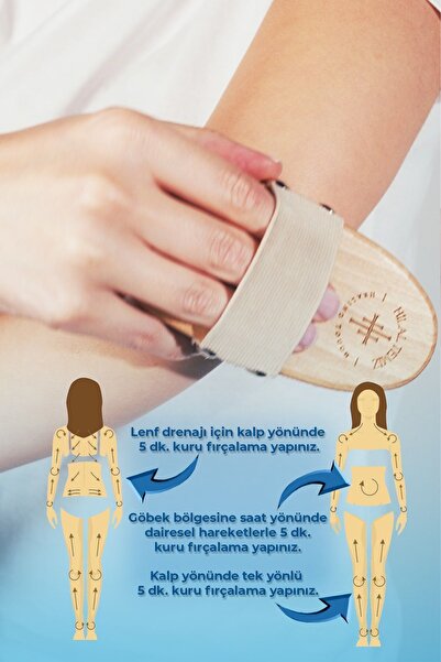 Hilal Temiz Healing Touch %100 Doğal At Kılı Fırçası