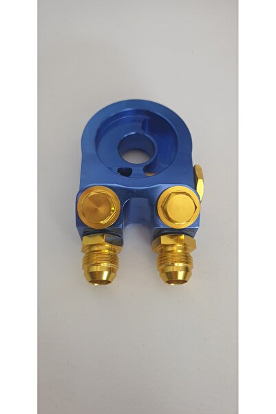 Yalova Oto Aksesuar Üniversal Alüminyum An10 Yağ Soğutucu Adaptörü termostatl...