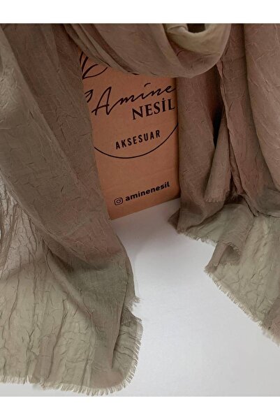 Modakaşmir Bambu Wintage Green Şal