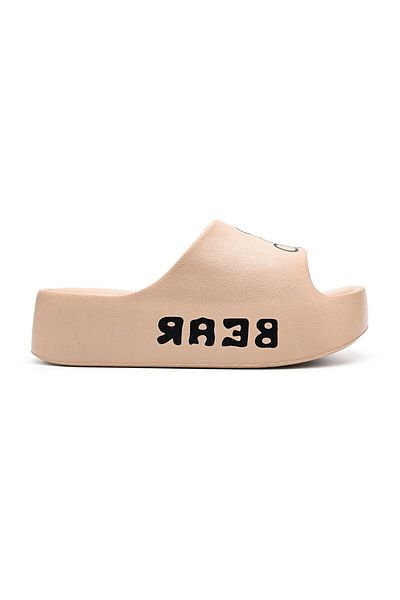 Tmall Women's Slippers, With Platform, Foam, Pd1029, Khaki