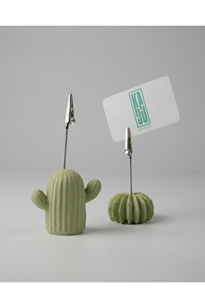 Kaju Creative Dekoratif Beton Biblo - Not tutacağı - Fotoğraf Tutacağı - Masa / Kitaplık / Raf Süsü