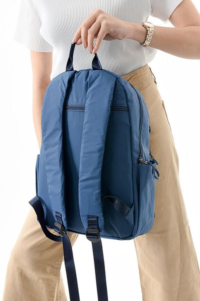 571 Collections Çanta Medium Size Backpack Ultra Light Multi Pocket Blue (Model:571-13-9B)