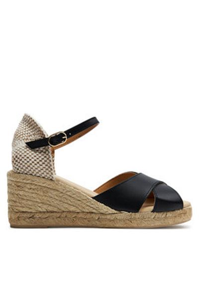 Geox women's espadrilles D45NGA-00085 black