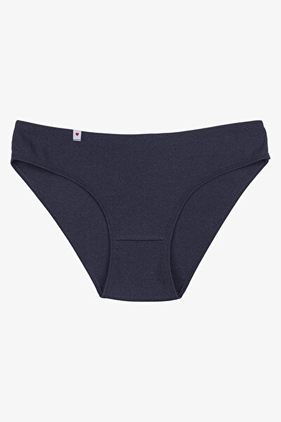 koza iç giyim Жіночі труси 5 шт. Бавовняні з етикеткою, детально прошиті, з резинкою