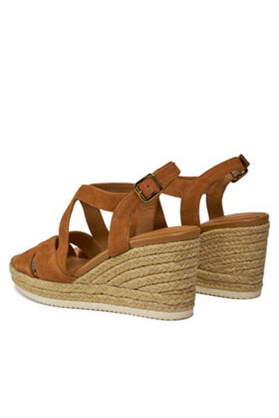 Geox women's espadrilles D35GVC-00021 brown