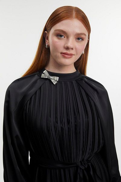 Zühre Accessory Detailed Belted Bottom and Top Double Set Tk-1504