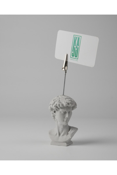 Kaju Creative Dekoratif Beton Biblo - Not tutacağı - Fotoğraf Tutacağı - Masa...