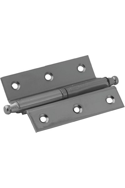 flores Kneeling hinge, metal, satin, 40 x 110 mm, 10 pcs / set