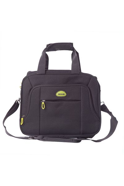 Lamonza Eagle airplane bag, 37x29x14 cm, 400 gr, attachable to trolley handle, gray