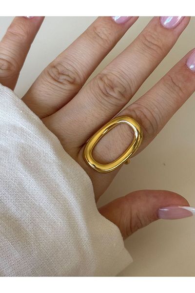 CHARMLUCKY Oval Ring
