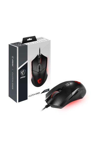 MSI Clutch Gm08 Siyah Kablolu Gaming Mouse