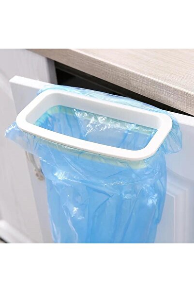 sanal trend Portable Garbage Bag Holder Organizer Apparatus 1 Piece That Can Be Attached to the Cabinet Door