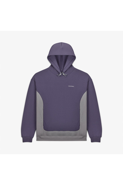 Converse Classic Erkek Mor Hoodie